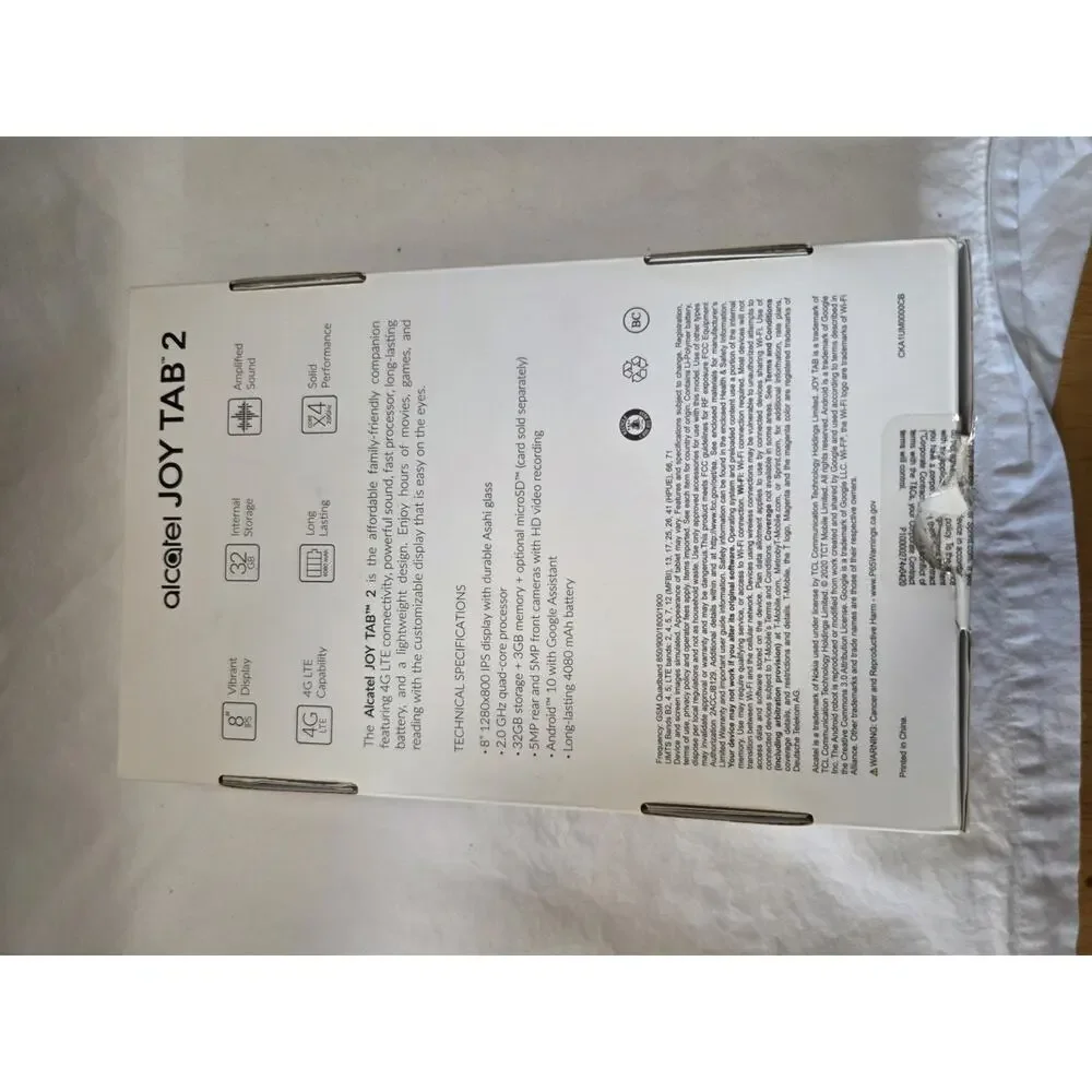 Alcatel Joy Tab 2 9032Z Tablet for Metro Mobile Open Box